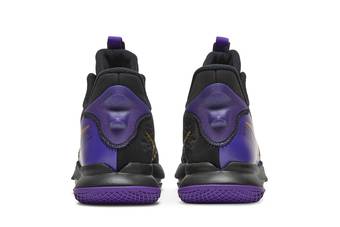 Nike LeBron James Witness V 5 Lakers Black Fierce Purple Gold