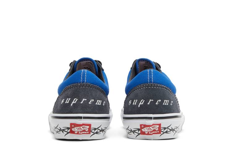 Buy Supreme x Old Skool 'Barbed Wire - Royal' - VN0A5KRXCRB | GOAT