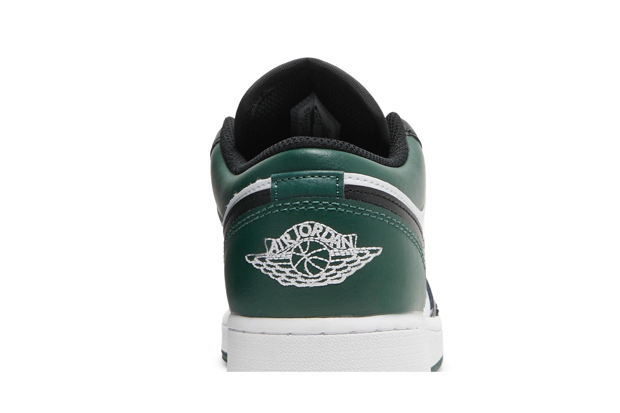 Pre-owned Air Jordan 1 Low Gs 'green Toe'