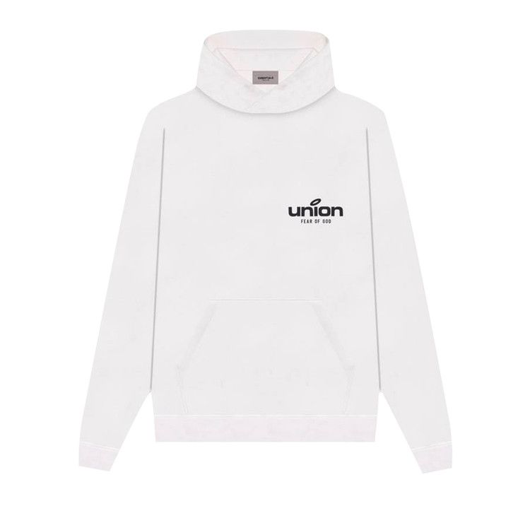 Size xl Fear of God Essentials x Union Vintage Hoodie 'White'