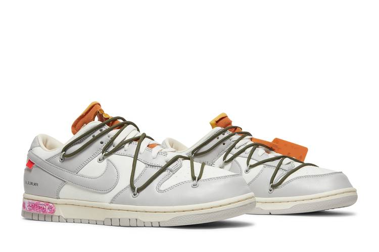 Off-White™ X Nike Dunk Low “The 50” Pair 34 Photos