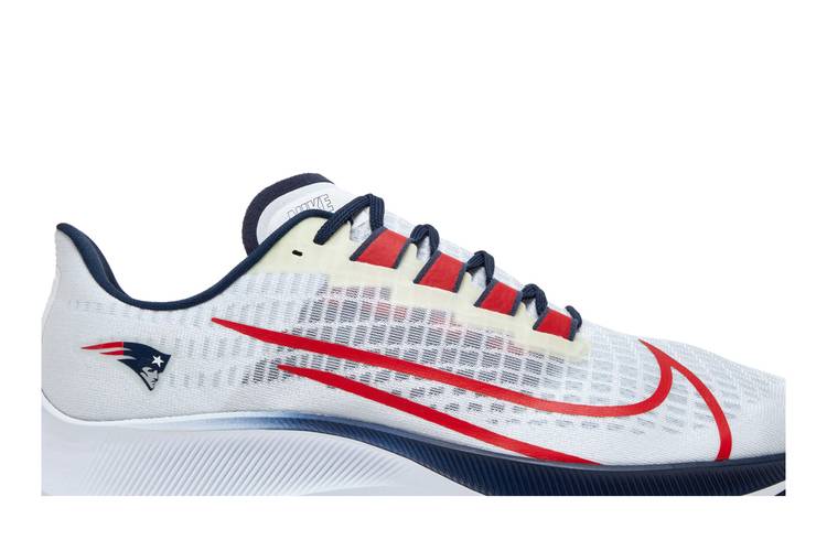 Buy Air Zoom Pegasus 37 'New England Patriots' - CZ5456 100 - White