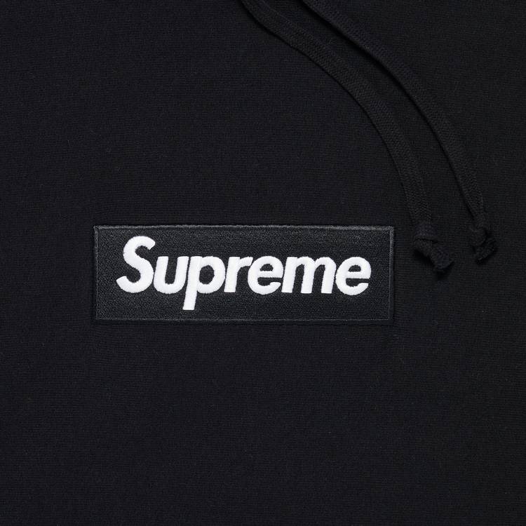 Buy Supreme Box Logo Hooded Sweatshirt 'Black' - FW21SW35 BLACK | GOAT