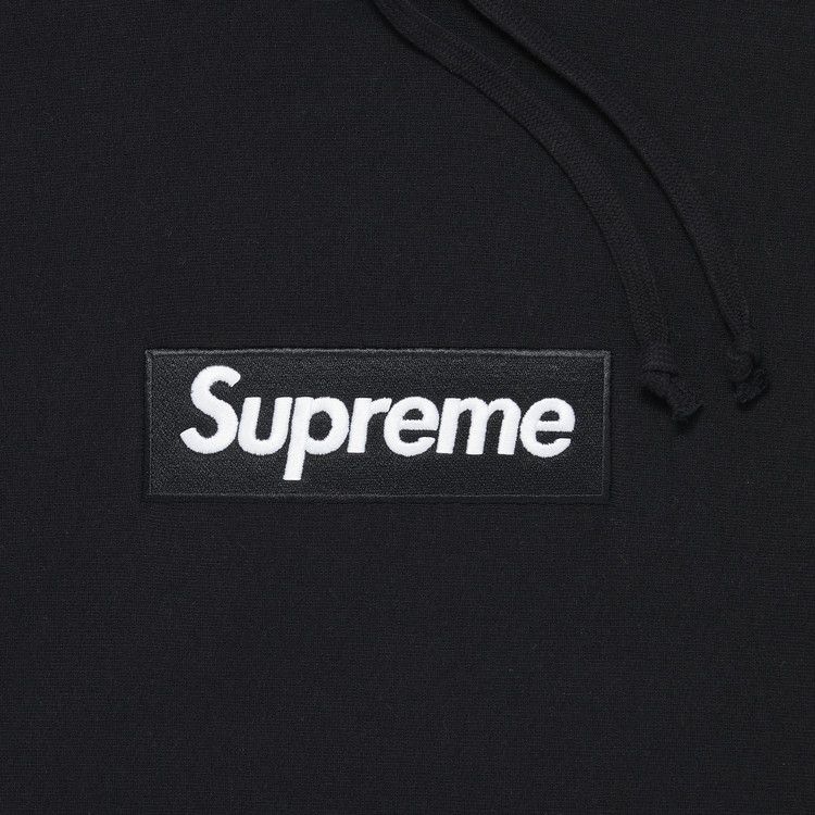 Supreme Box Logo Hooded Sweatshirt Black – Gotgoods