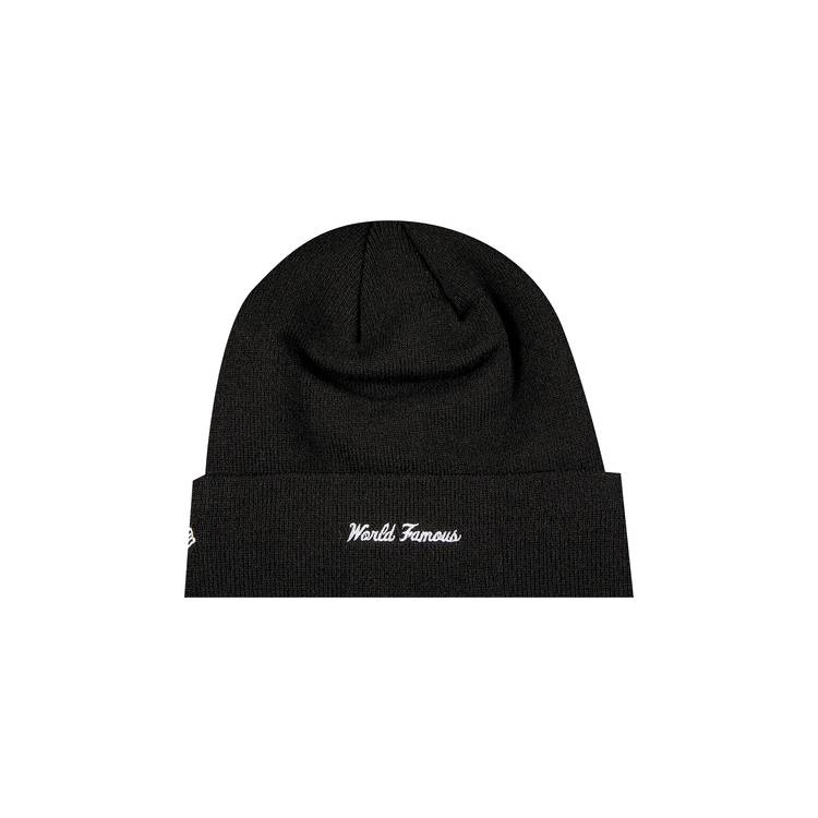 Buy Supreme x New Era Box Logo Beanie 'Black' - FW21BN9 