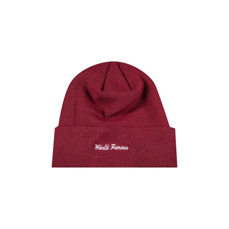 Buy Supreme x New Era Box Logo Beanie 'Plum' - FW21BN9 PLUM | GOAT
