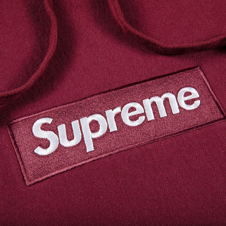 Supreme Box Logo Hooded Sweatshirt (FW21) Plum | centenariocat