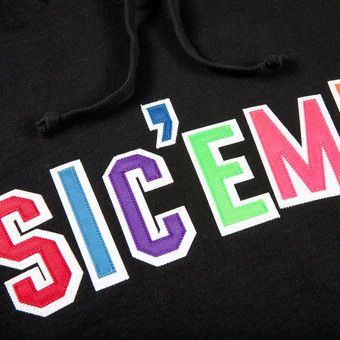 Buy Supreme x WTAPS Sic'em! Hooded Sweatshirt 'Black