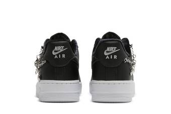 AUTHENTIC NIKE Air Force 1 Low LX Black Pendant White DD1525 001