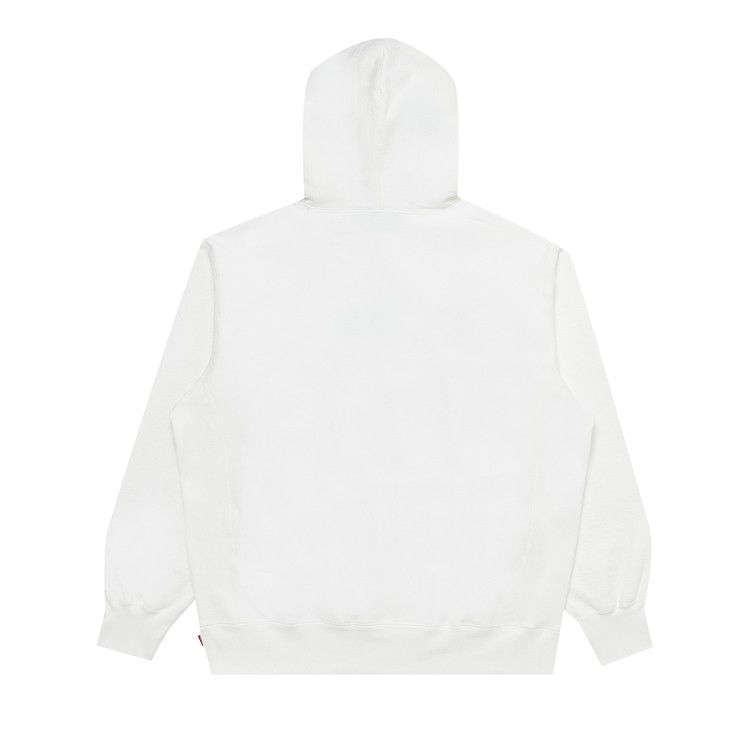 Supreme Savage Box Logo White Hoodie Hooded Sweatshirt Sweater