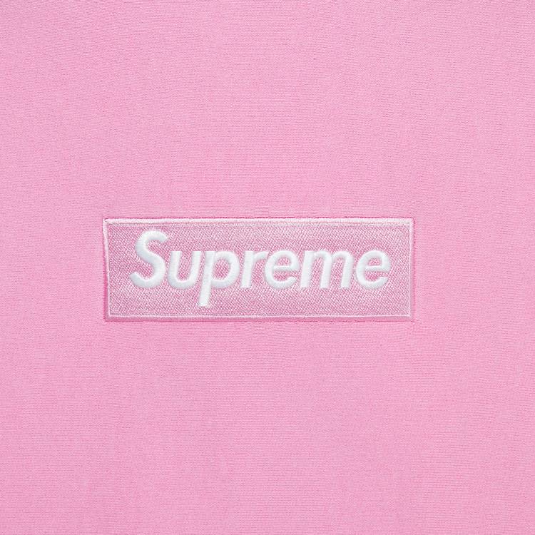 半額SALE Supreme Box Logo Hooded Pink パーカー