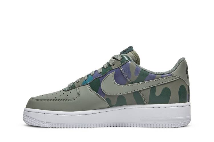 NEW Nike Air Force 1 ‘07 LV8 Camo Olive Green 823511-008 Men Size 7.5