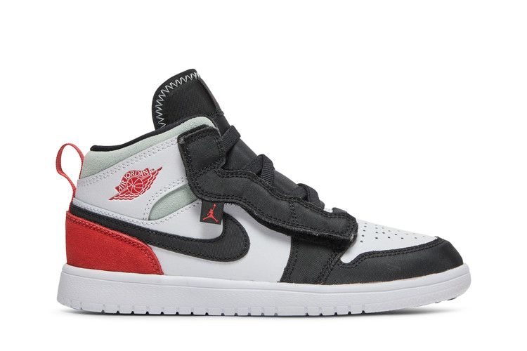 Air Jordan 1 Mid ALT PS 'Red Black Toe'