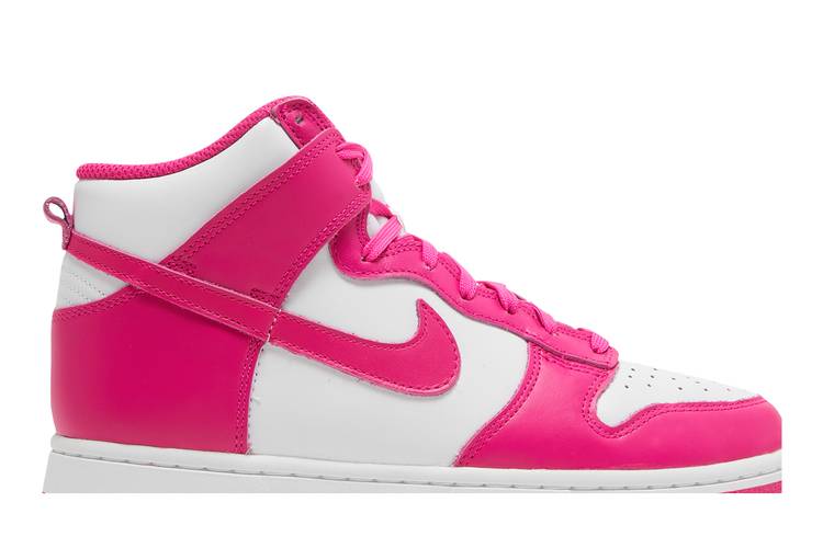 Buy Wmns Dunk High 'Pink Prime' - - White | GOAT