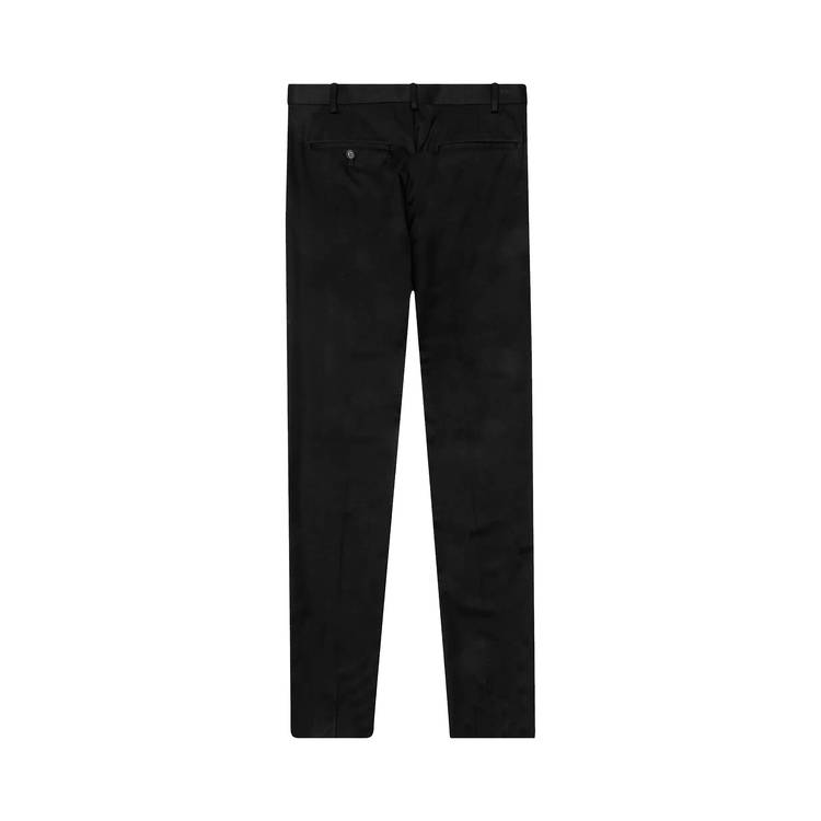 Wacko Maria Pleated Trousers Type-1 'Black' | GOAT