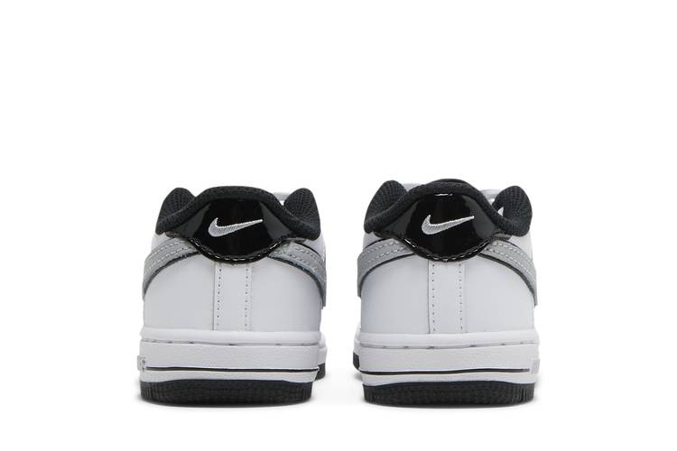 Nike Air Force 1 LV8 White/Black-Wolf Grey TD Toddler Size 2c DO3808 101  New