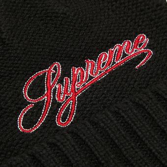 Buy Supreme Script Logo Beanie 'Black' - FW21BN37 BLACK