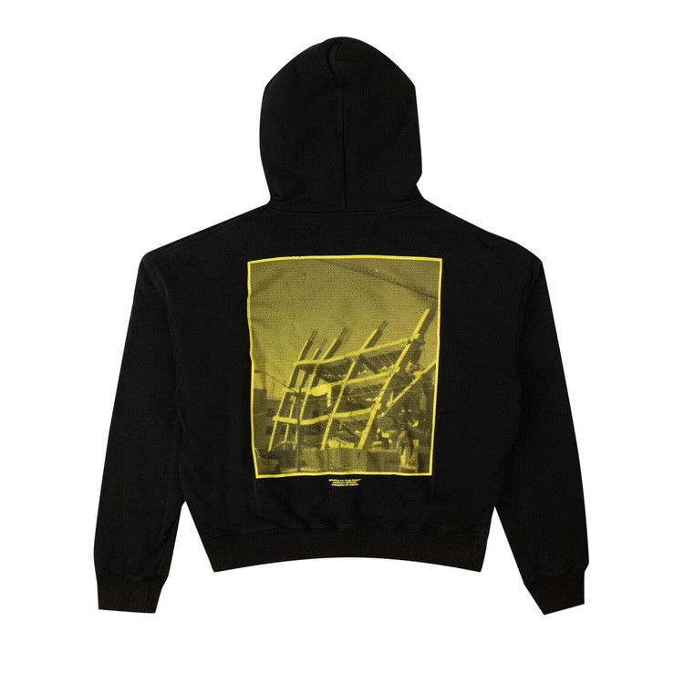 Off-White Graphic Print Hoodie 'black'