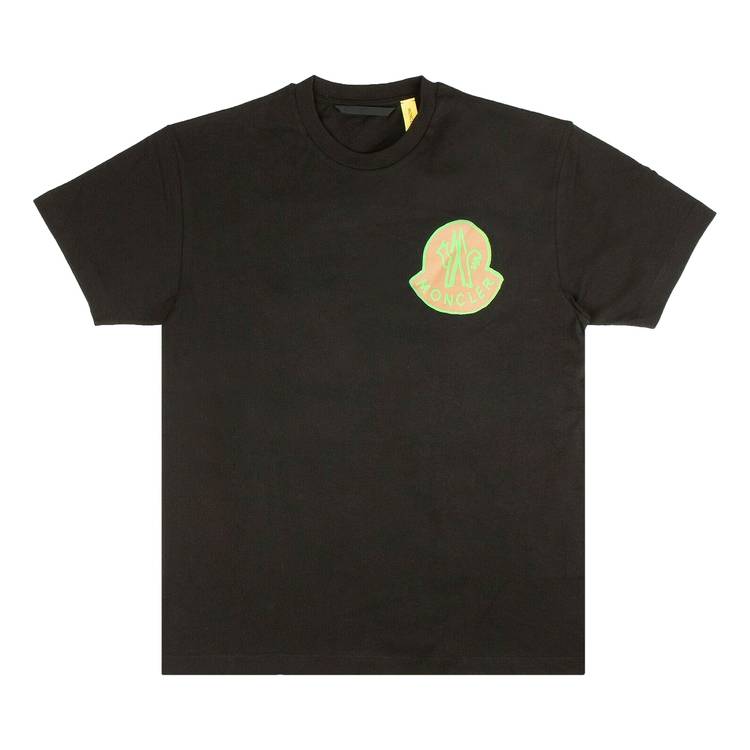 Moncler Short-Sleeve Logo T-Shirt 'Black'