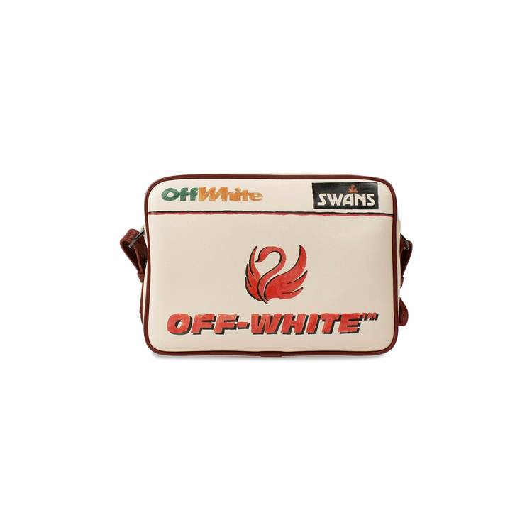Off-White Logo Print Camera Bag 'White' | GOAT