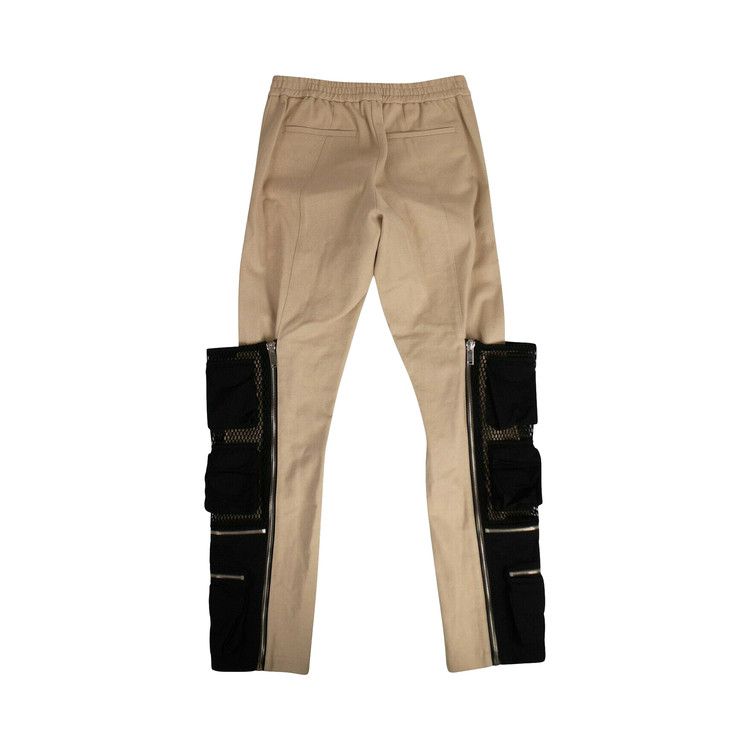 【PALM ANGELS】Canvas tapered cargo pants パンツ Mens Palm Angels Cargo Pants Monogram in Black