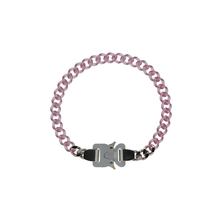 ゆうき Buy 1017 ALYX 9SM Nylon And Metal Chain Necklace 'Pink