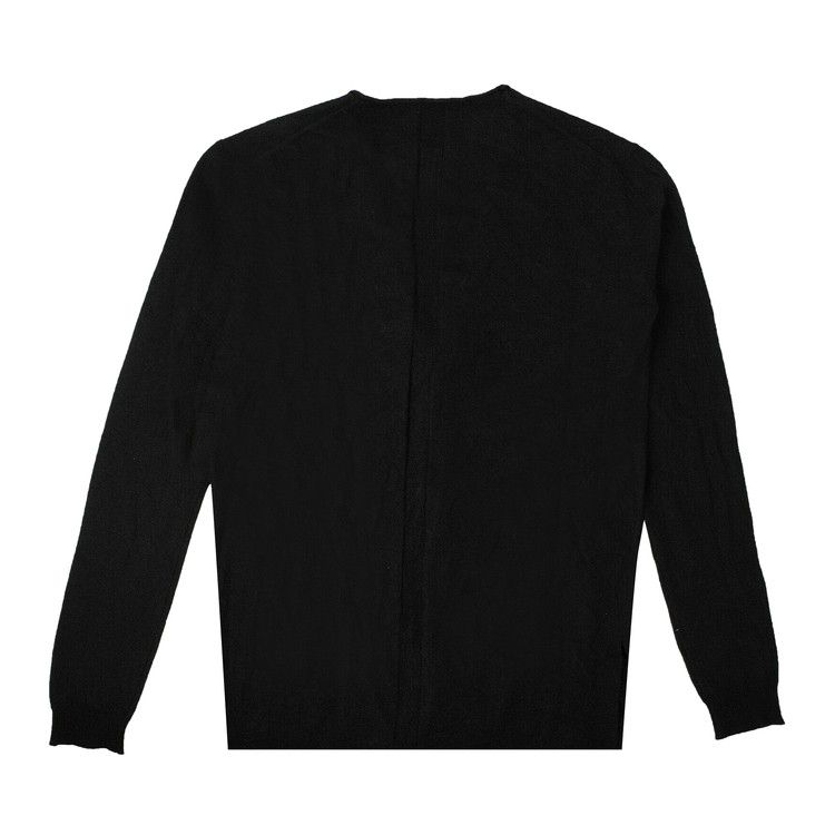 Buy Rick Owens Cashmere V-Neck Snap Cardigan Sweater 'Black