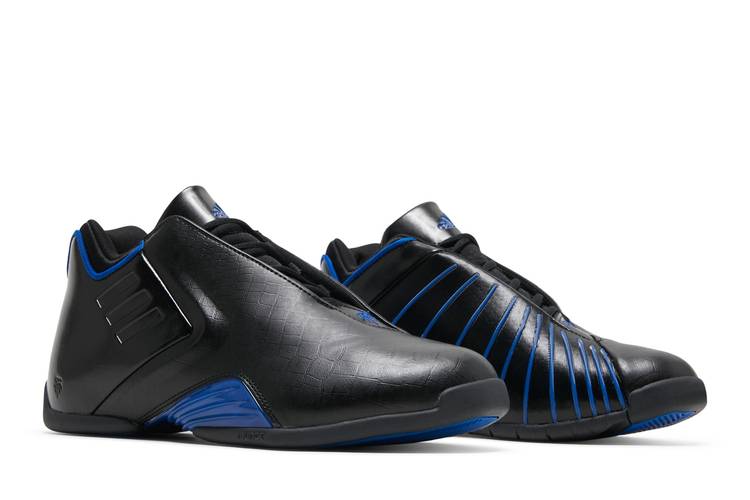 T mac shoes clearance black and blue