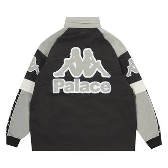 Buy Palace x Kappa Warm Up Jacket 'Black' - P21KPJK001 | GOAT