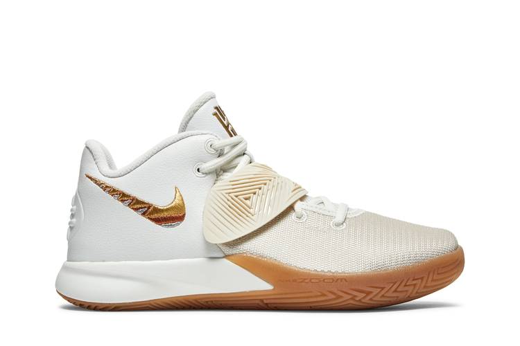 Kyrie 3 white clearance gold