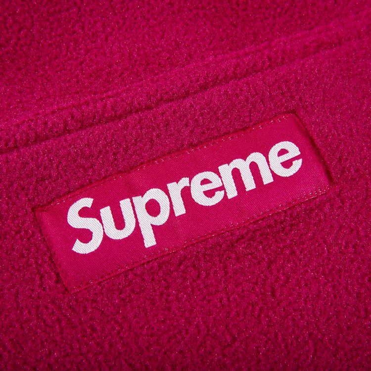 Supreme Polartec Hoodie Magenta