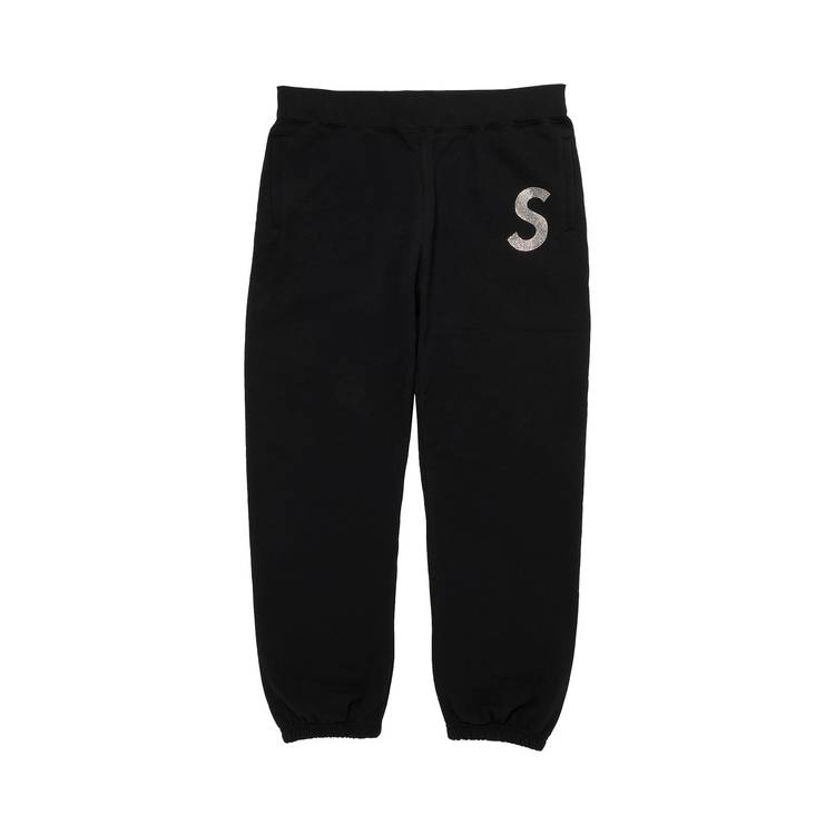 Buy Supreme x Swarovski S Logo Sweatpant 'Black' - SS21P61 BLACK