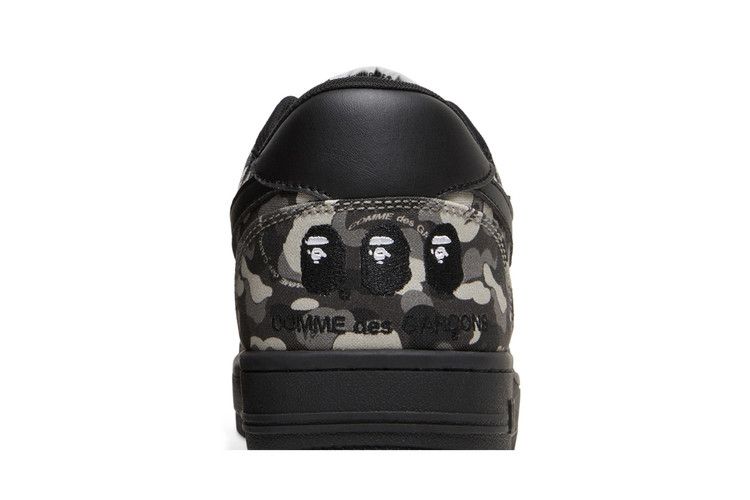 Comme des Garçons x Bapesta Low Black Camo