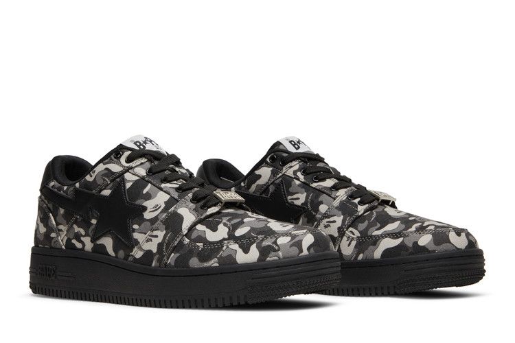Comme des Garçons x Bapesta Low Black Camo