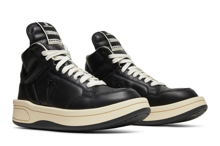 Buy Rick Owens x DRKSHDW TURBOWPN Mid 'Black Cloud Cream