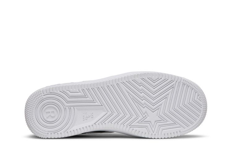 Comme des Garçons x Bapesta Low White Camo