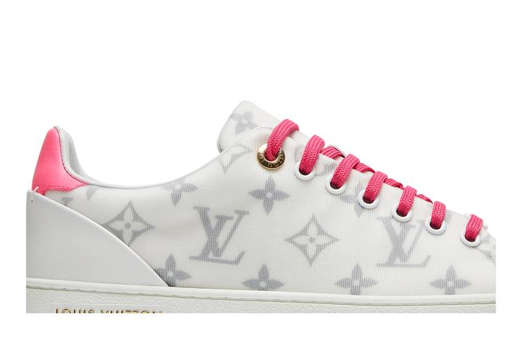 Louis Vuitton Hot Pink Patent and Leather Frontrow Sneakers Size