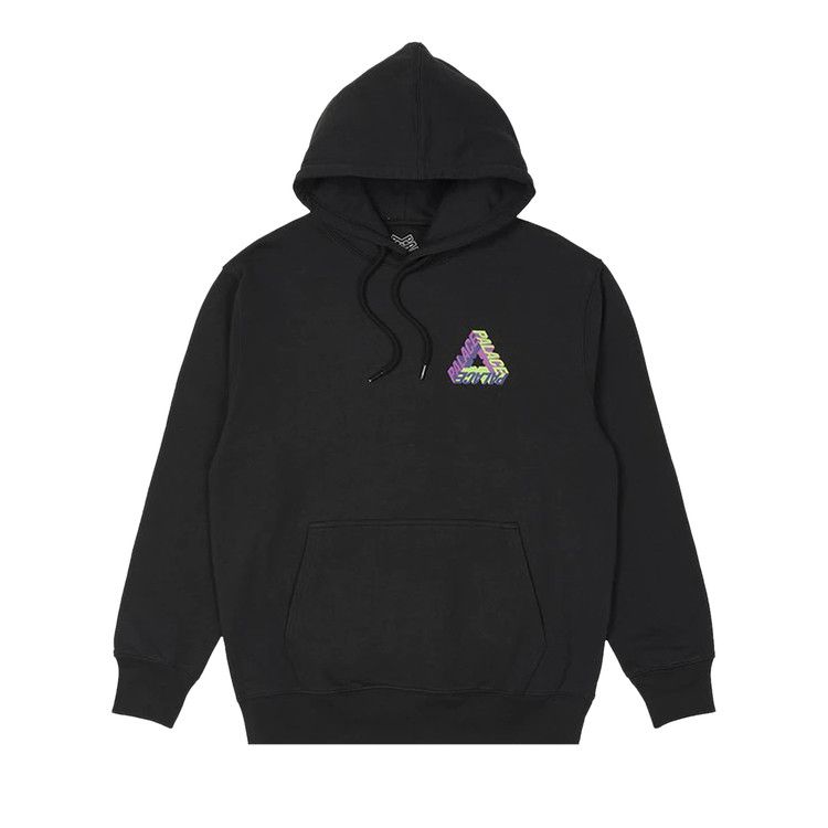 【Palace】 Palace Demon Hood Black - 23FW Spider Zip Hood Black - Autumn 2023 - Palace Community