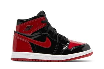 Nike Air Jordan 1 High OG Patent Bred スニーカー 靴 メンズ 春新作の