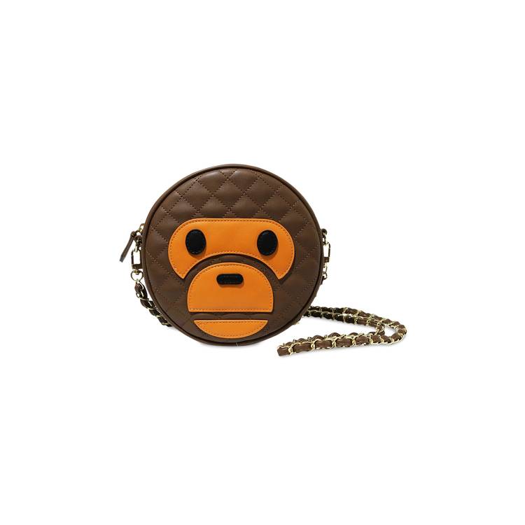 Buy BAPE Baby Milo Quilting Shoulder Bag 'Brown' - 2H30 282 513