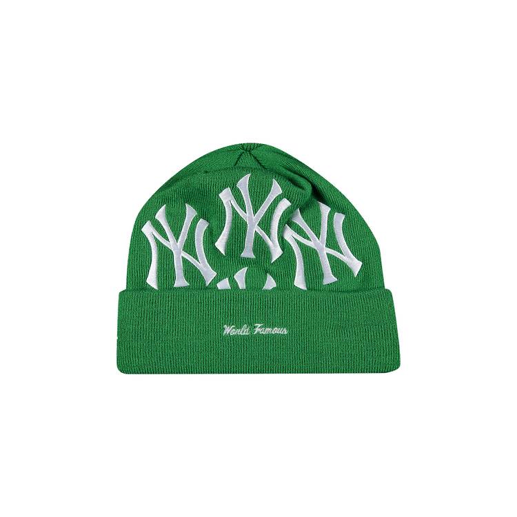 Supreme x New York Yankees x New Era Box Logo Beanie FW21 - Neutrals