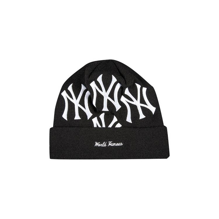 Supreme New York Yankees Box Logo Beanie - Black for Men