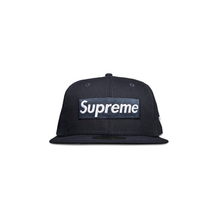 Buy Supreme x New York Yankees Box Logo New Era 'Navy' - FW21H35