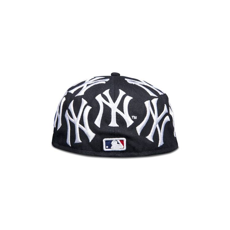 Supreme x New York Yankees Box Logo New Era 'Navy' | GOAT