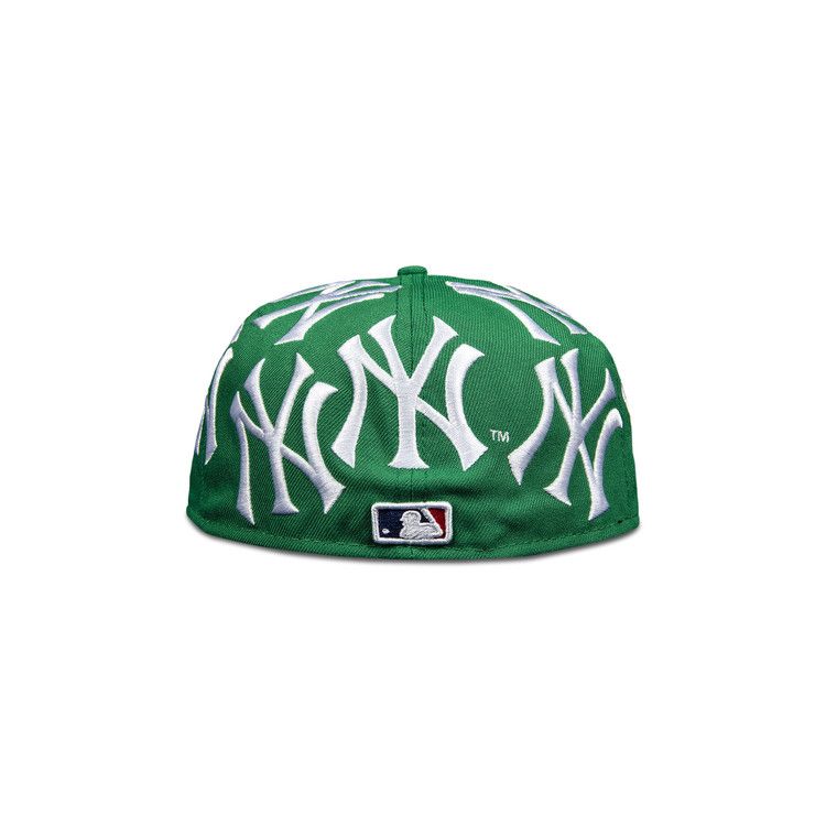 Buy Supreme x New York Yankees Box Logo New Era 'Green