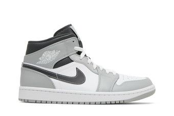 Buy Air Jordan 1 Mid 'Light Smoke Grey' - 554724 078 | GOAT