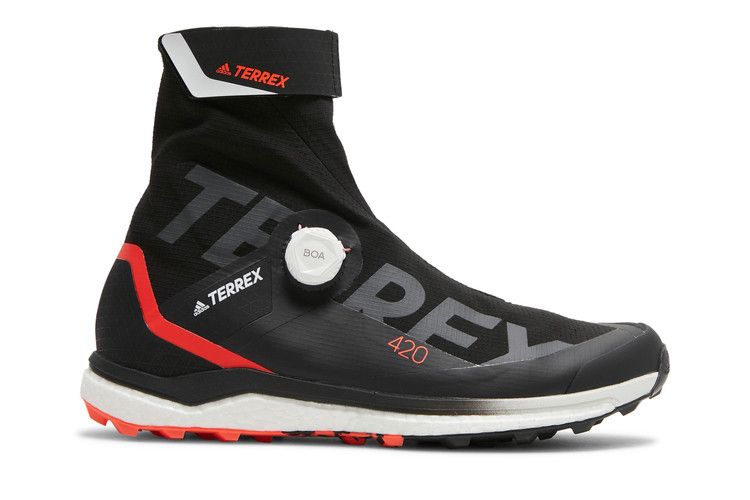 Buy Adidas Terrex Agravic Tech Pro Trail 'Black Solar Red