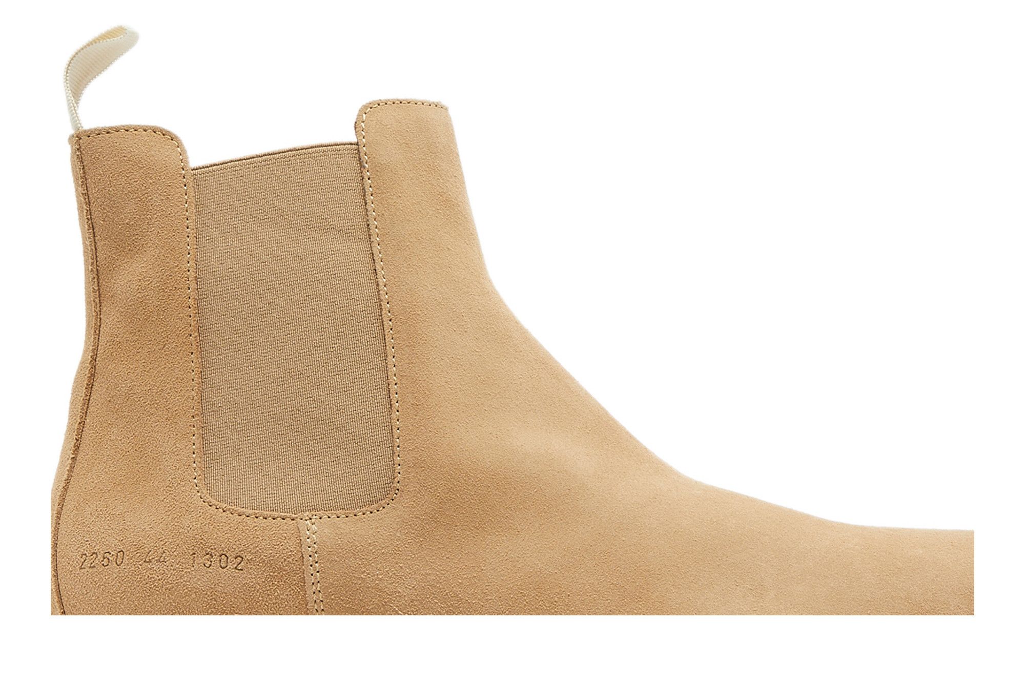 COMMON PROJECTS Pre-owned Chelsea Boot Suede 'tan'