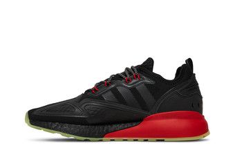 Buy Adidas ZX 2K Boost 'Black Scarlet' - H01925 | GOAT