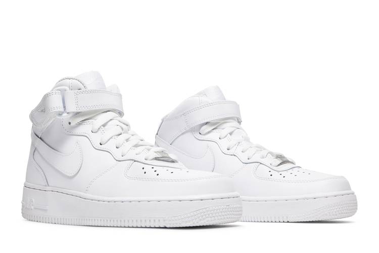 Air Force 1 Mid '07 / Supreme White » Petagadget  White nike shoes, Nike  shoes air force, Custom nike shoes